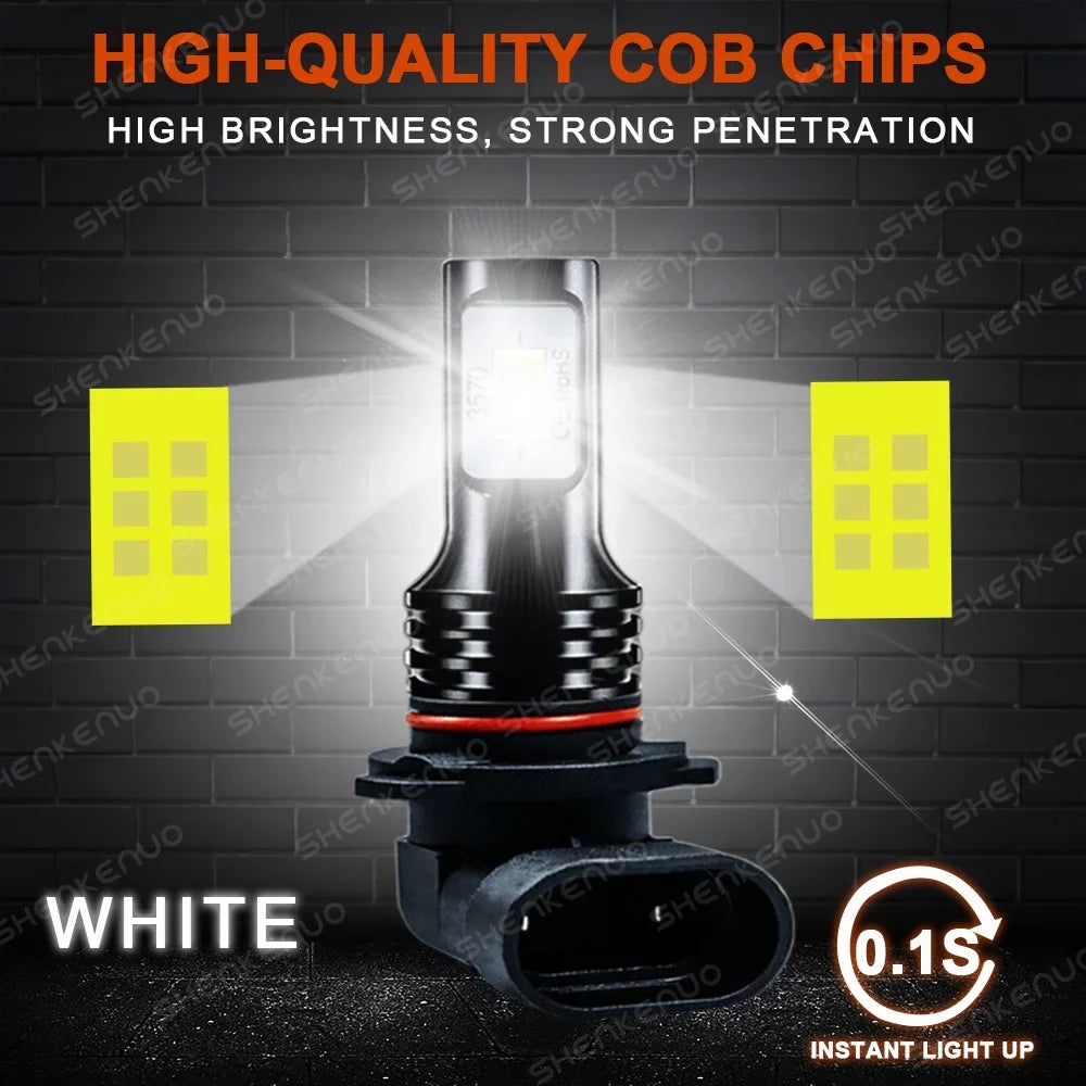 6X 1999 For LED Super 2000 Tahoe white Chevy Bright Silverado 2002 Bulbs 2000-2006 Kit 2001 Lights 6000K Headlights