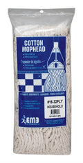 6 Cotton of 16 Bagged Case Cut End and 32 Brooms Yarn Mops Ply # Elite