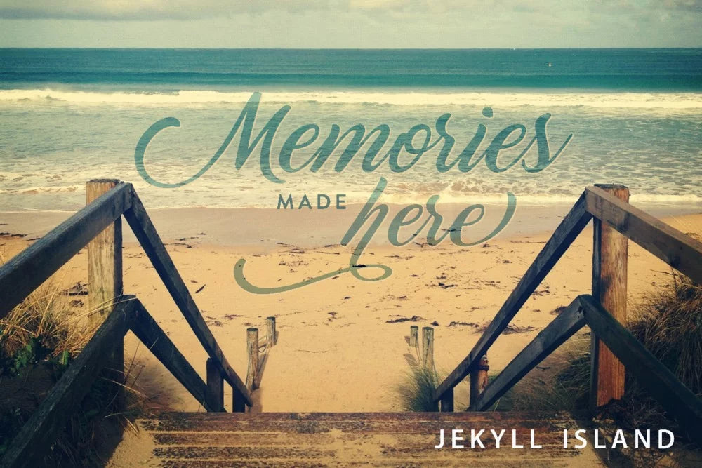 Back, Island, Jigsaw Adults and Staircase, Family, Jekyll Sentiment Beach You (19x27 Puzzle Love to Beach 500 for inches, I Georgia, Made in Piece the Sandy USA) and Premium