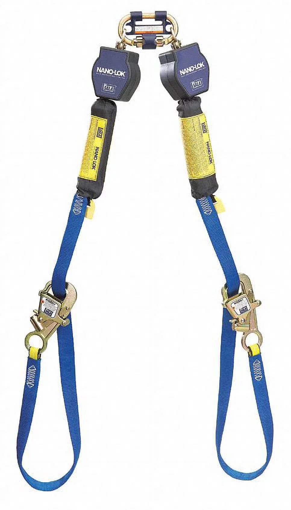 ft. Connect 3101374, Nano-Lok™ Twin-Leg Web 3M™ DBI-SALA® Lifeline, 9 Self (2.7m) Tie-Back Retracting Quick