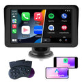 Video Stereo Car inch Wireless Navigation,FM Music, Bluetooth , Awesafe Screen 7 Carplay Android Auto Audio, GPS Touch with Support