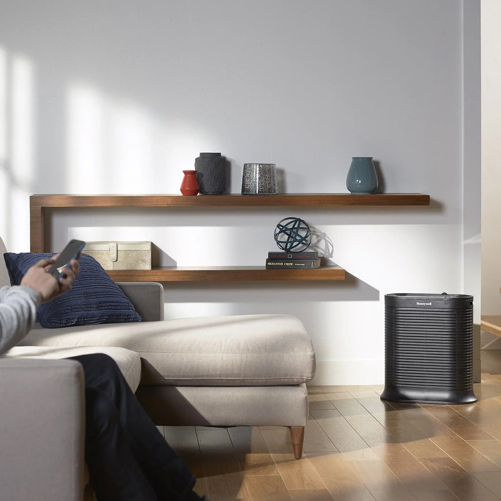 Black, HPA250B Rooms HEPA for Purifier Air Honeywell Bluetooth (310 sq Large ft),