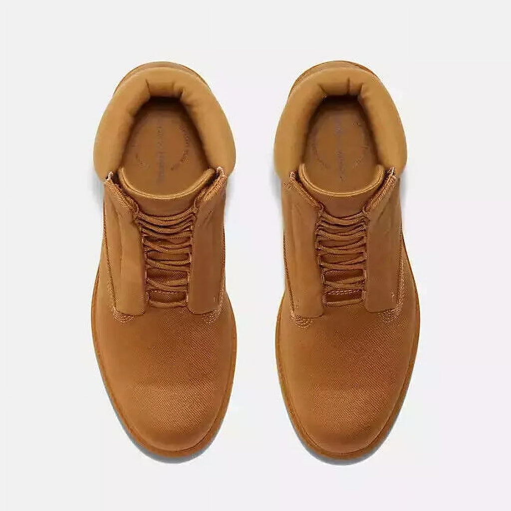 (10) Timberland Cotton Boots Waterproof XXX673 Pangaia 6" TB0A5XVY231 Wheat Women's X