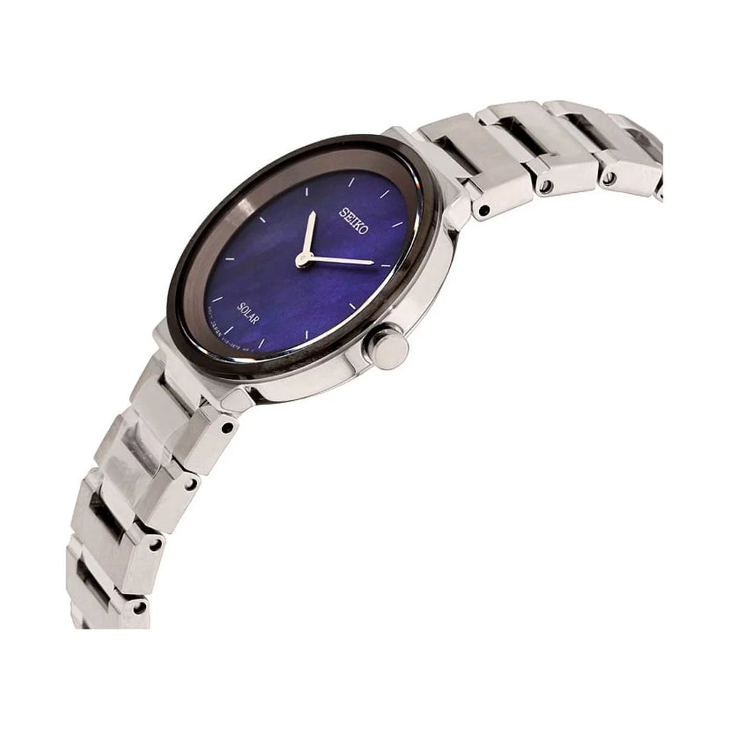 Stainless (Model: Seiko Dress LADIES' Color:Silver-Toned SUP385) Watch, Quartz Women's Steel