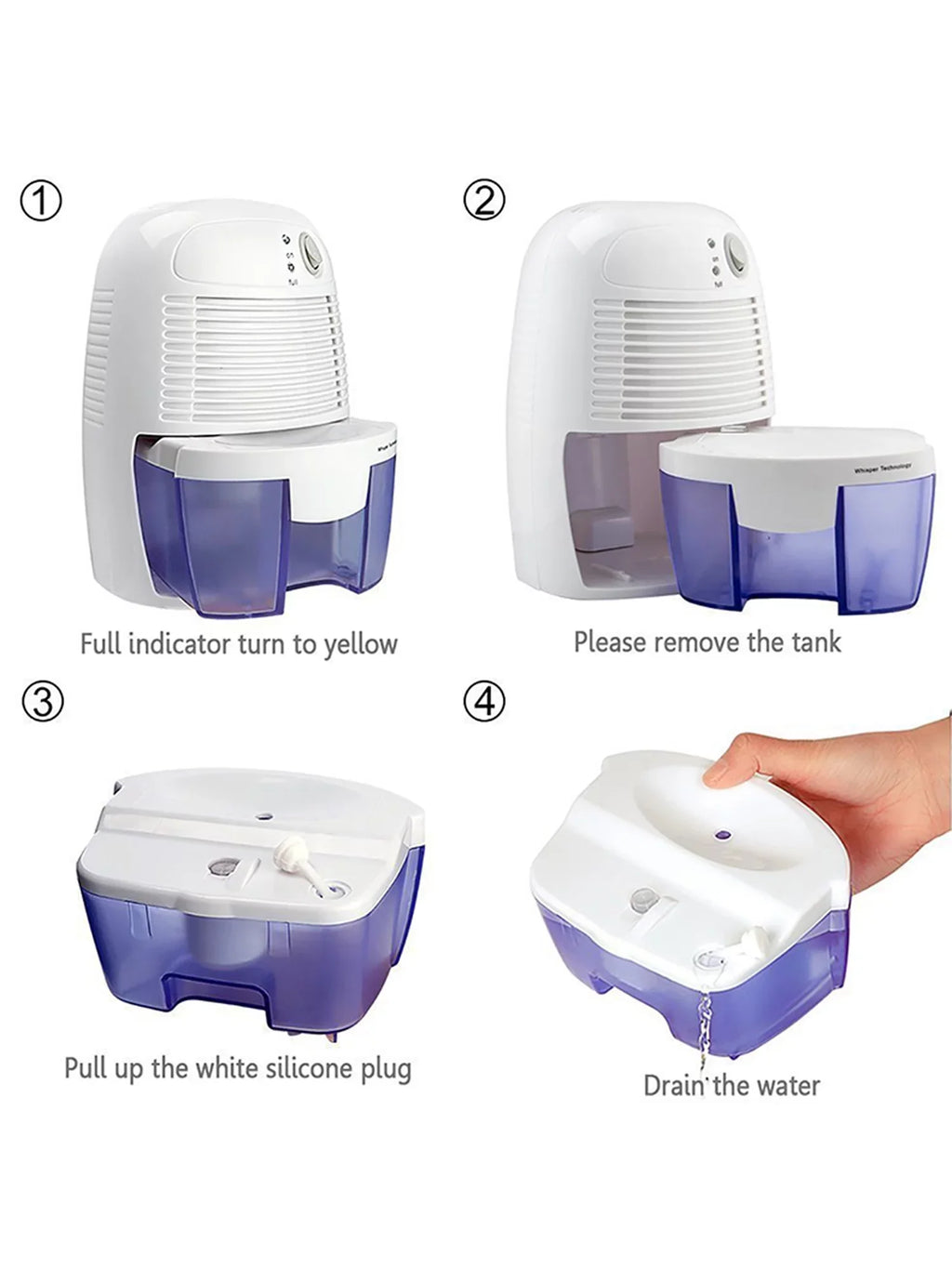 Dehumidification Extract Dehumidifier Small Portable Quietly Mini Space Moisture