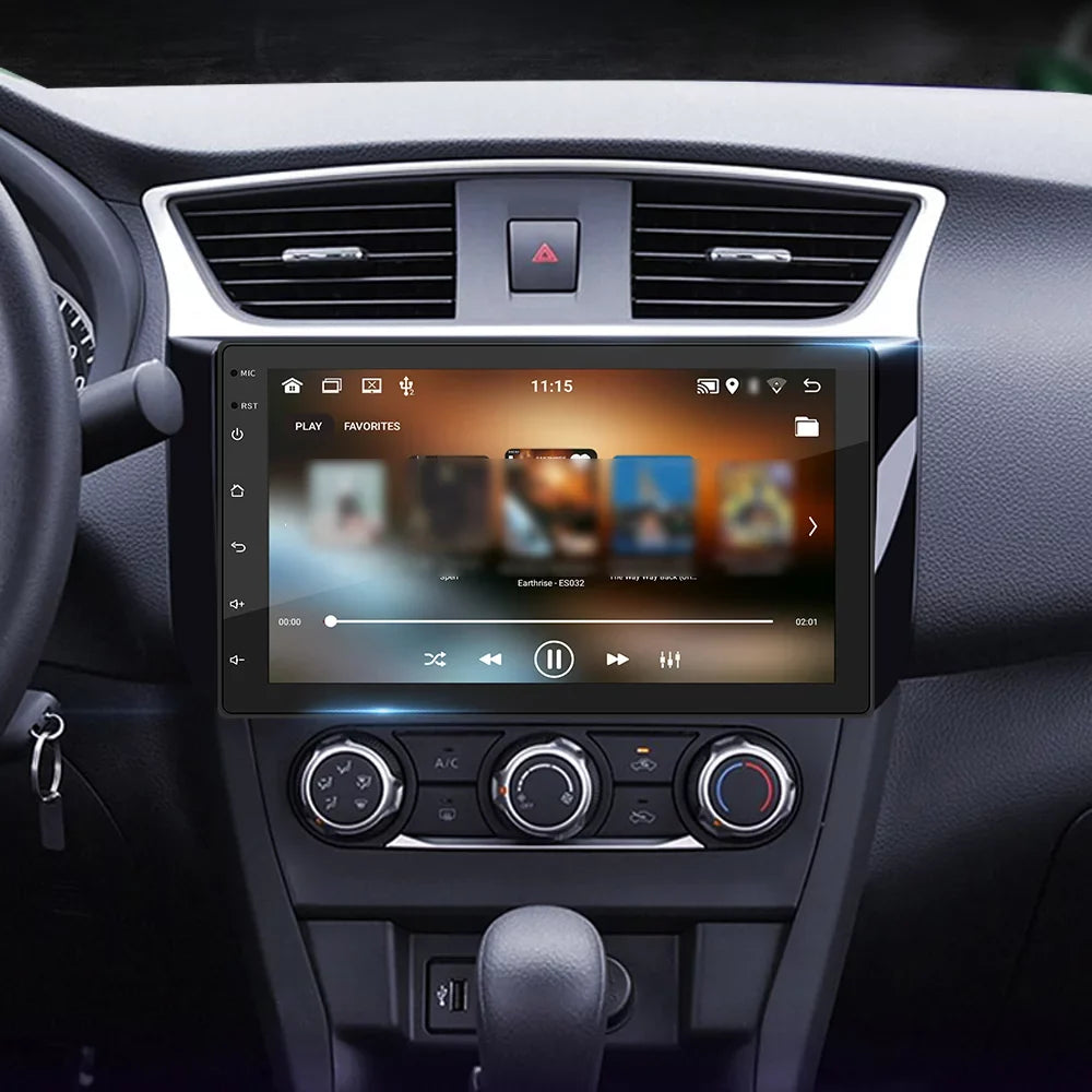 Control Din Wheel Picture/Steering 7 WIFI/AUX/U-Disk/Phone Inch GPS Support Car with Calling/Reverse Navigation with Stereo Touchscreen Camera Radio Link/Hands-Free Backup Double 11 Android Docooler