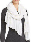 Various Colors: OS/White Oversized Scarf, Echo