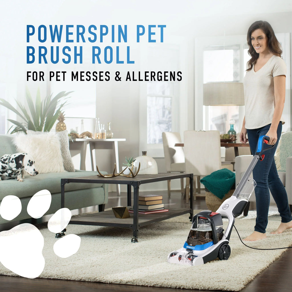Antimicrobial Pet Carpet Brushes Cleaner Pet FH50710 with Hoover Compact PowerDash