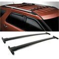 Police Ford Black Explorer Bar Interceptor For Rack Utility Aluminum Roof 2Pc