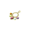 Amethyst,Citrine,Peridot,Topaz,Tourmaline Yellow Bvlgari Women,Men Gold Allegra (Gold) Pendant (Good) Fashion (18K) Necklace Pre-Owned