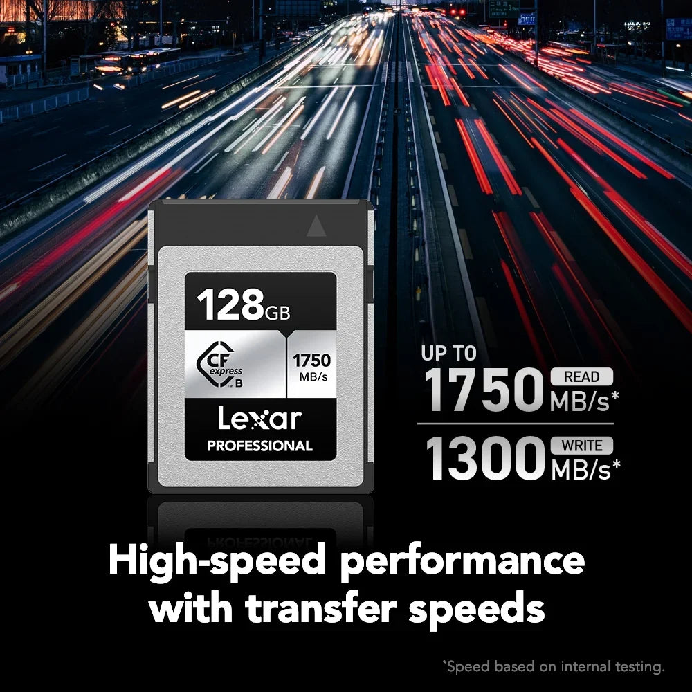 CFexpress Card 128GB 2 CFexpress Type Series SILVER and Lexar Card Card Professional 520 128GB Gen LCXEXSL128G-RNENG Type 1667x LRW B/SD SDXC B USB Memory with Memory Bundle Reader 3.2