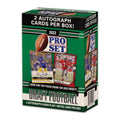 Box Football Set Pro Blaster Draft Card Leaf Trading 2022