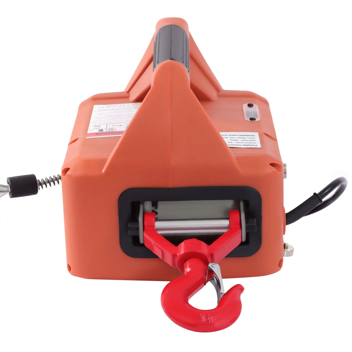 Wireless 110V Remote 200KG/440LBS 3-in-1 Heavy Crane Winch Lift Control 62ft Portable Duty ZhdnBhnos Electric w/ Hoist