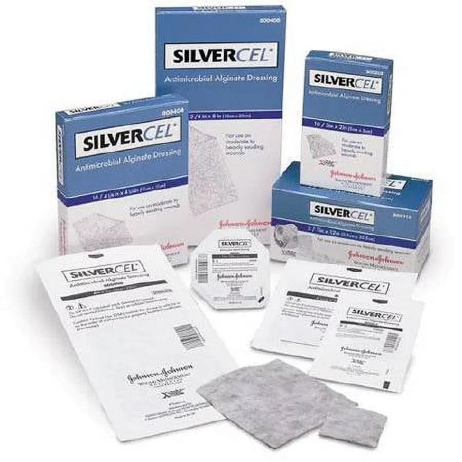 of Silvercel X Antimicrobial 10 2 Sterile - 2 Box Dressing Inch Alginate