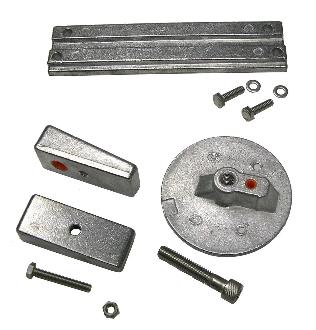 Optimax Grade 18-6156 Replaces Fits Kit Zinc Complete Military US Zinc Kit 8M010755, CMVERDO4KIT, Anode Verado 95111, 4 Mercury And Outboards
