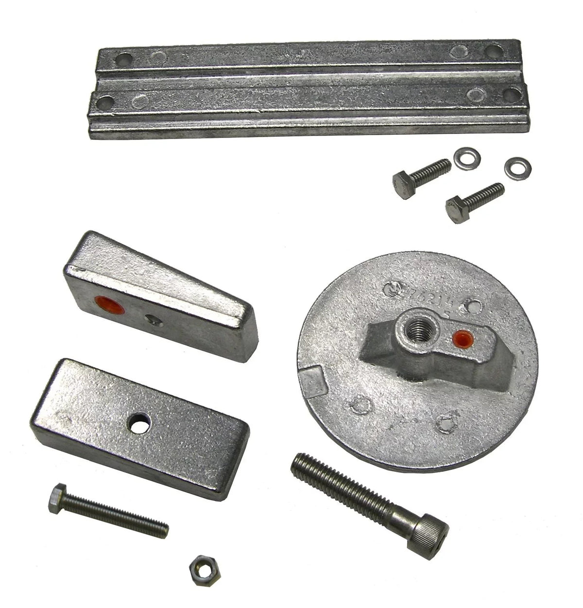 Optimax Grade 18-6156 Replaces Fits Kit Zinc Complete Military US Zinc Kit 8M010755, CMVERDO4KIT, Anode Verado 95111, 4 Mercury And Outboards