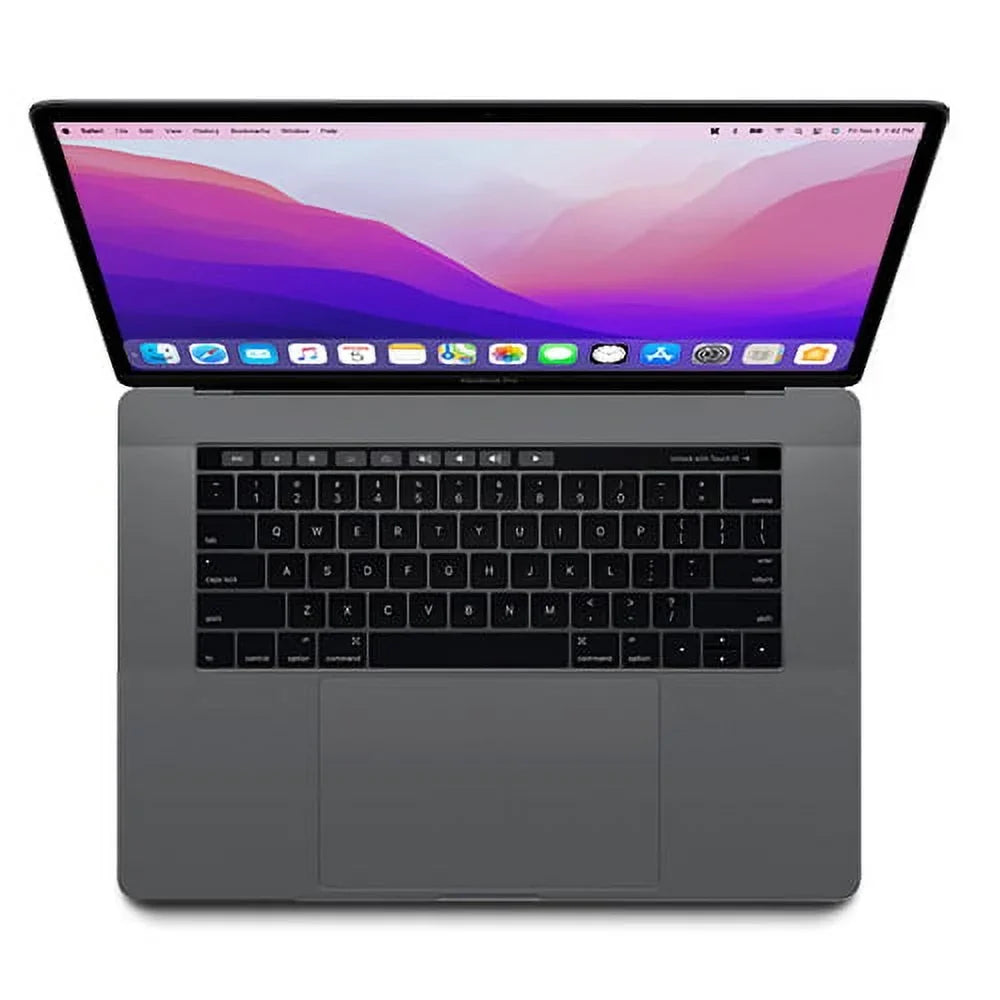 Space MR932LL/A Pro Mid-2018 2.2 i7" (Fair) Touch 15" - Bar) "Core Pre-Owned MacBook 15-Inch (Touch Gray -
