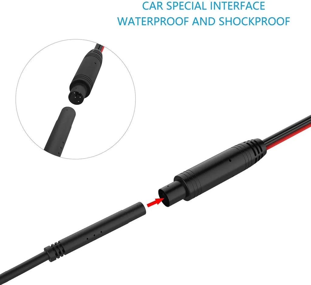 Backup Rear Angle Car AVH-210EX DMH-160BT HD AVH-2550NEX DMH-WT8600NEX Camera Pioneer Vision Waterproof DMH-100BT 170° CAM111 AVH-120BT Compatible License Radio DMH1770NEX with Night View Plate