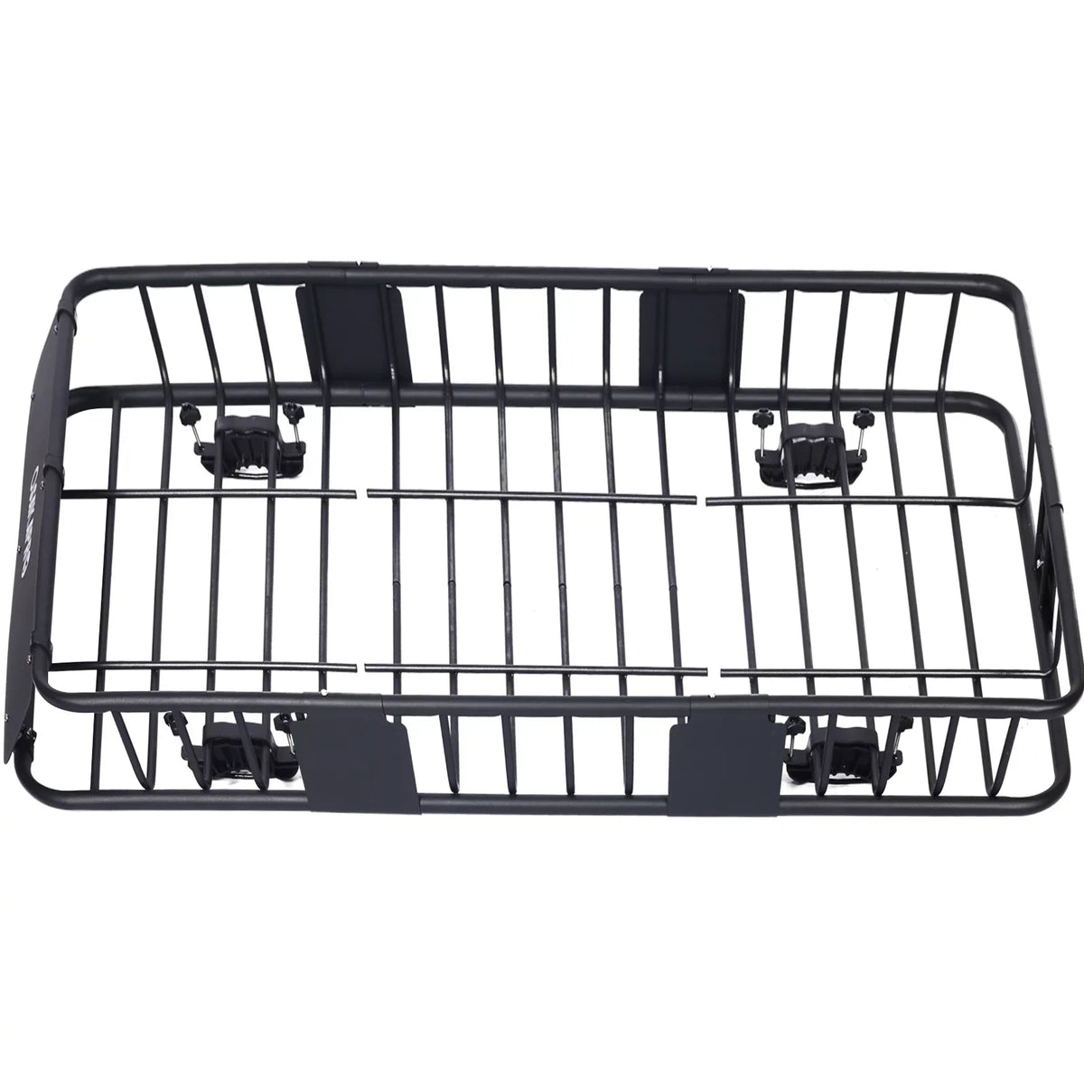 steel Roof Carrier Rack BasketMotoring Mount Roof RackTop Cargo 64black Rooftop