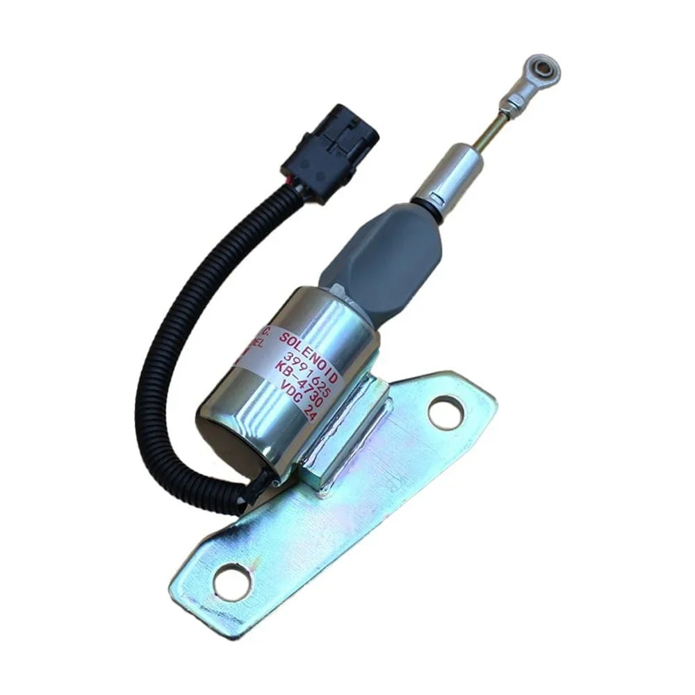 Solenoid 335-7 Hyundai New R200-5 R225-7 Fits RAParts Shutoff One Fuel Excavator