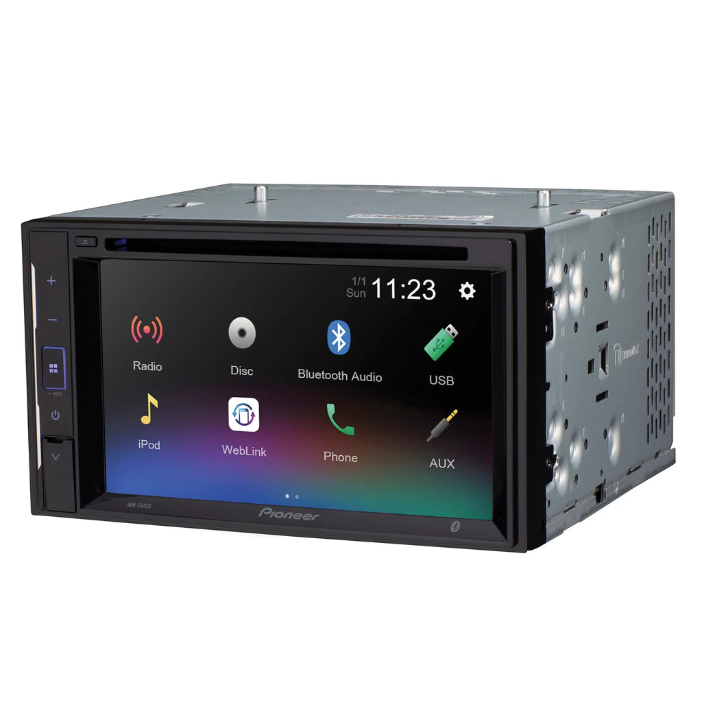 Resistive 6.2 - inch Receiver Ready DVD Up Back - Black Camera Touchscreen Pioneer
