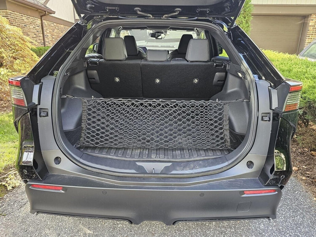 2023-2024 bZ4X Cargo – Nets Car Organizer Vehicle TOYOTA SUV Carrier bZ4X Qty)Trunk Mesh Cargo – Trunk Nets EA(2 for Style Storage with Compatible for Envelope TOYOTA Premium EACCESSORIES Organizer –