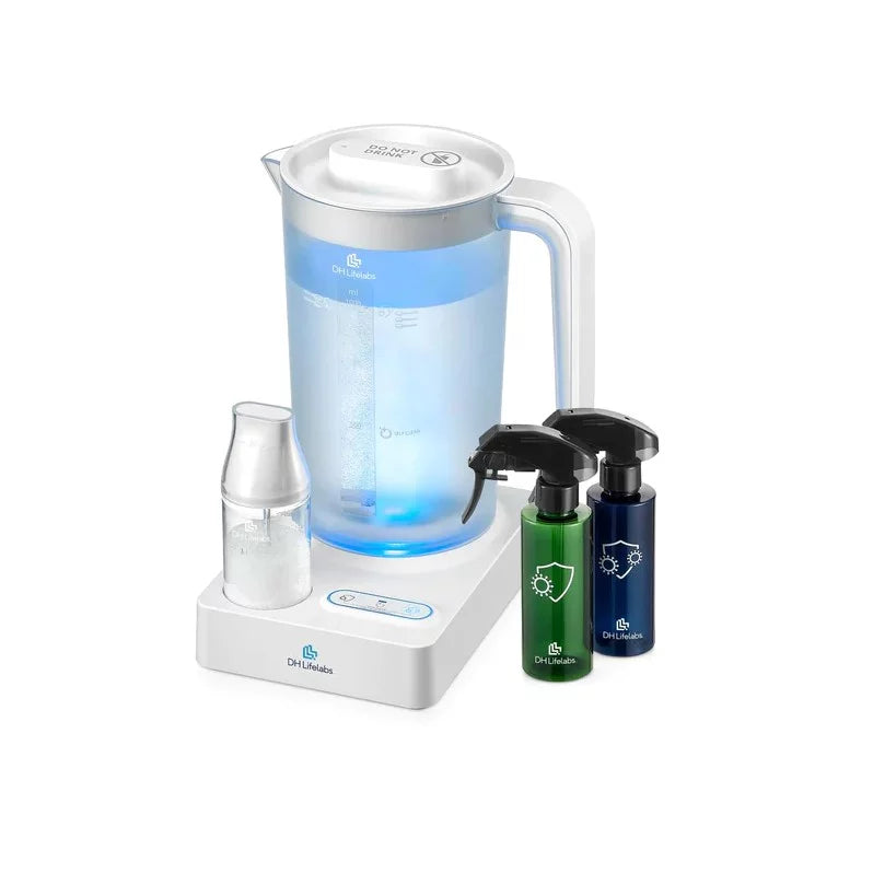 HOCL | at | DH Pets 99.9% Odor Eliminator of Surface Create Cleaner Cleaning Multi Supplies Lifelabs | - | Purpose Mildew Germs Smoking Generator Home & Eliminates Disinfectant Household Aaira Mold