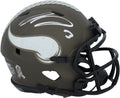 Jordan Authentic Certified - Autographed 2022 Addison Helmet Salute Mini Riddell to Speed Minnesota Service Vikings Fanatics