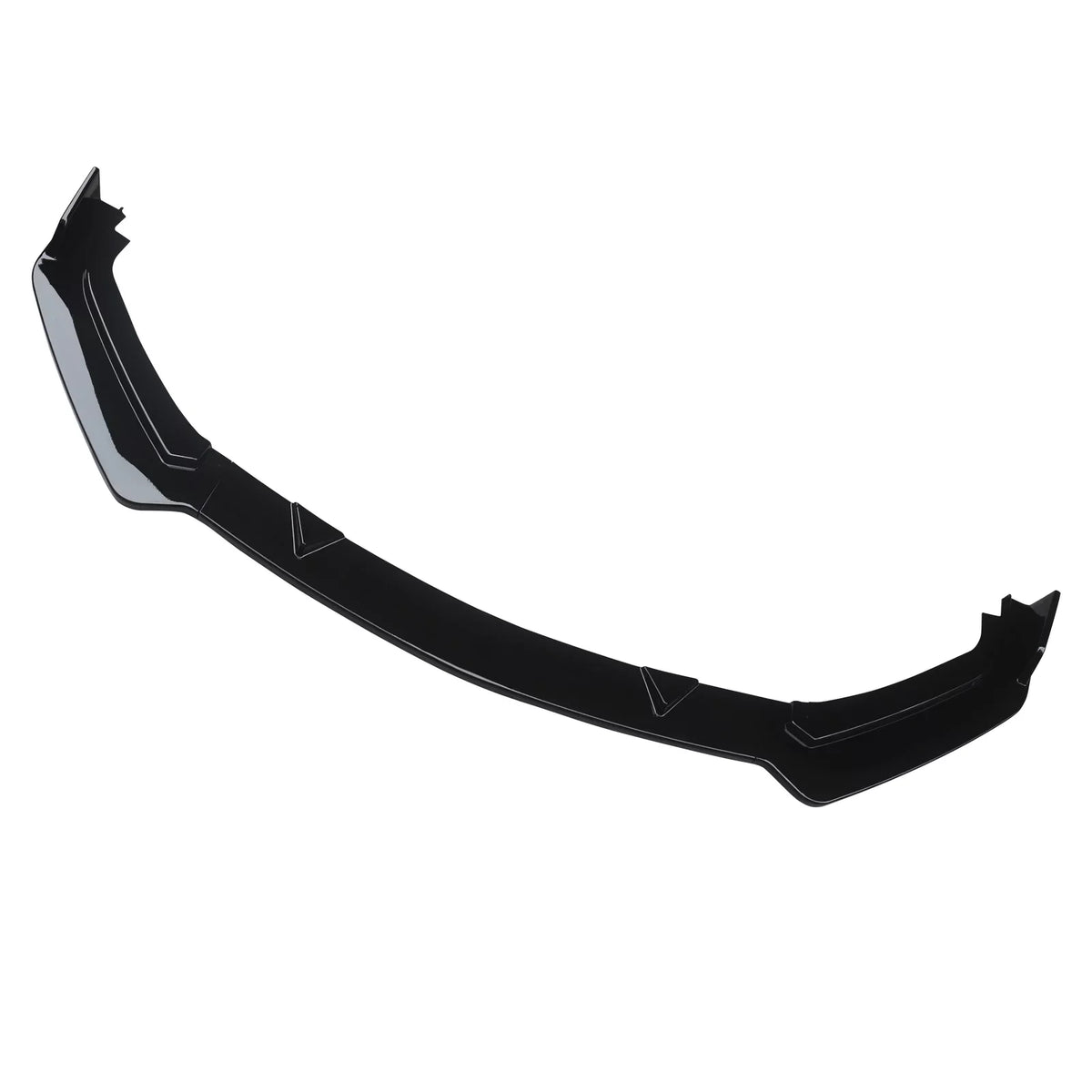 Bumper Gloss Front 2017-2023 for 3PCS NINTE Infiniti Q60 Black Lip