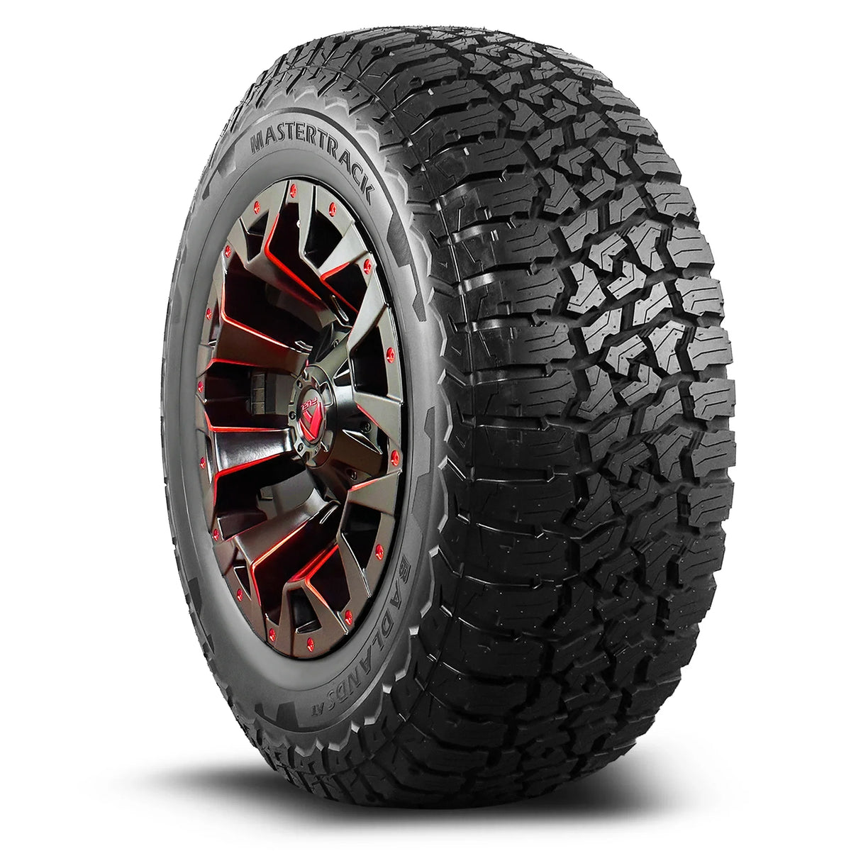 123S Ply Truck BADLANDS All Mastertrack 275/65/18(Tire Terrain E Light AT SUV Tire 10 LT275/65R18 Only)