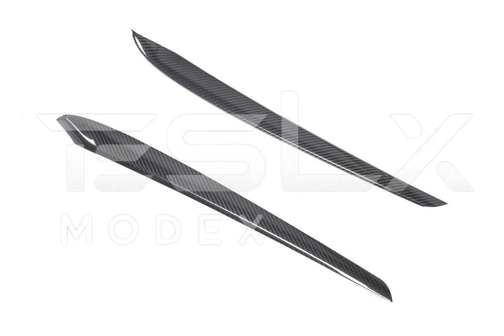 CARBON Front 2020-Up design FIBER 2020-2023 Panel Factory TESLA Door Trim Interior Replacement For design Y Pair 3 Cover & Style