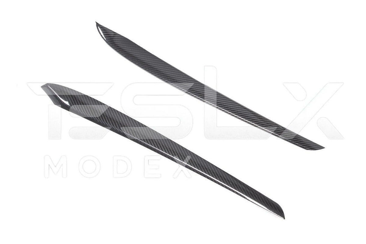 CARBON Front 2020-Up design FIBER 2020-2023 Panel Factory TESLA Door Trim Interior Replacement For design Y Pair 3 Cover & Style