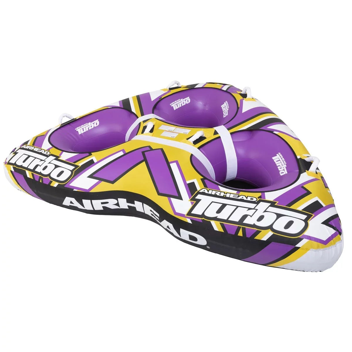 Person 81" Turbo Water 3 Tube Inner Airhead Boat 107" Blast air-filled x Towable