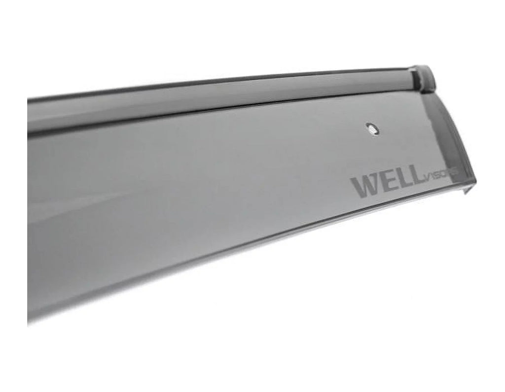 2024 / BMW for Wind With 2019 Wellvisors 2021 Side Visors 2022 Guard 2023 Trim Deflectors X3 Rain G01 Black 3-847BM017 2020 Window 2018