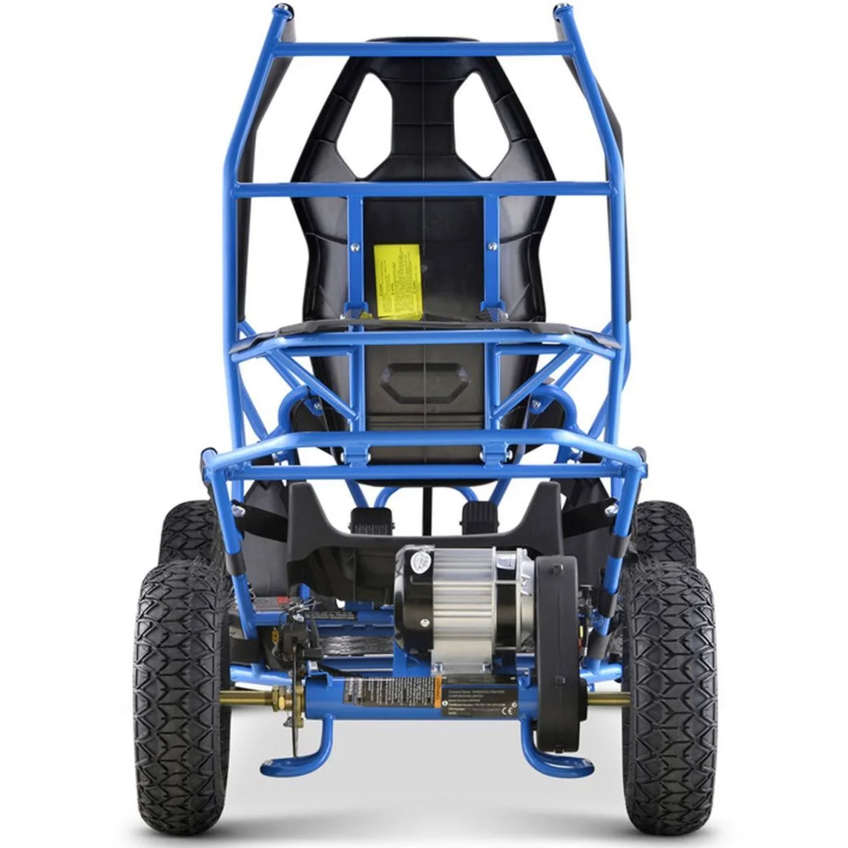 Blue 36v Kart 1000w Electric MotoTec Maverick Go