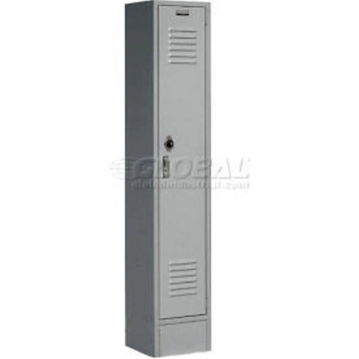 1 x Global in. x Tier Paramount 12 Industrial PS1216AG - Assembled Door Gray Single 12 Locker, 60