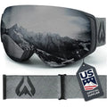 (Used Junior Black, Stealth/Jet Wildhorn New) Like Goggle, Ski Roca - Pre-Owned