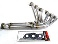 Long to OBX-RS 93 Toyota 3.0L Steel By For 2JZGE 97 Stainless Supra Header Tube