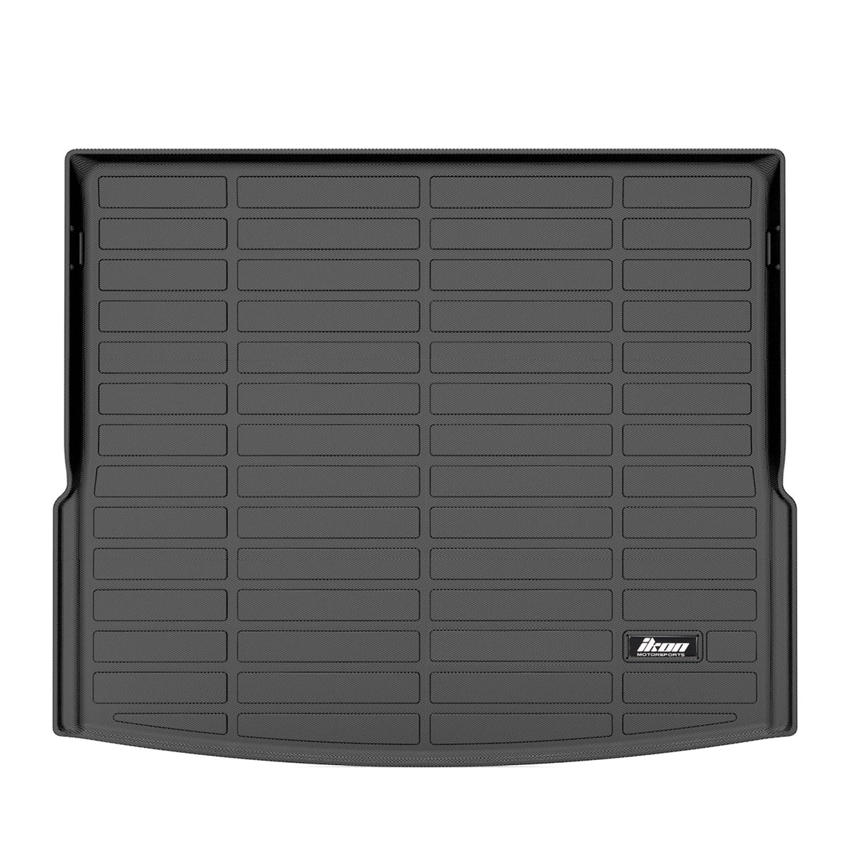 with Mats Trunk Weather Full Mat Ikon All TPE Cargo + Floor U11 X1 Rear Interior Car Compatible Set 3D 2023-2024 BMW Tray 4PC Mats Waterproof Liners Black Motorsports Accessories Floor Anti-Slip Trunk