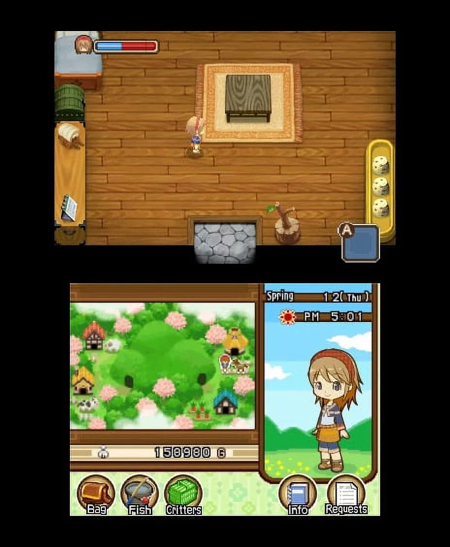 3DS Harvest Two of Tale - Nintendo Towns Moon: