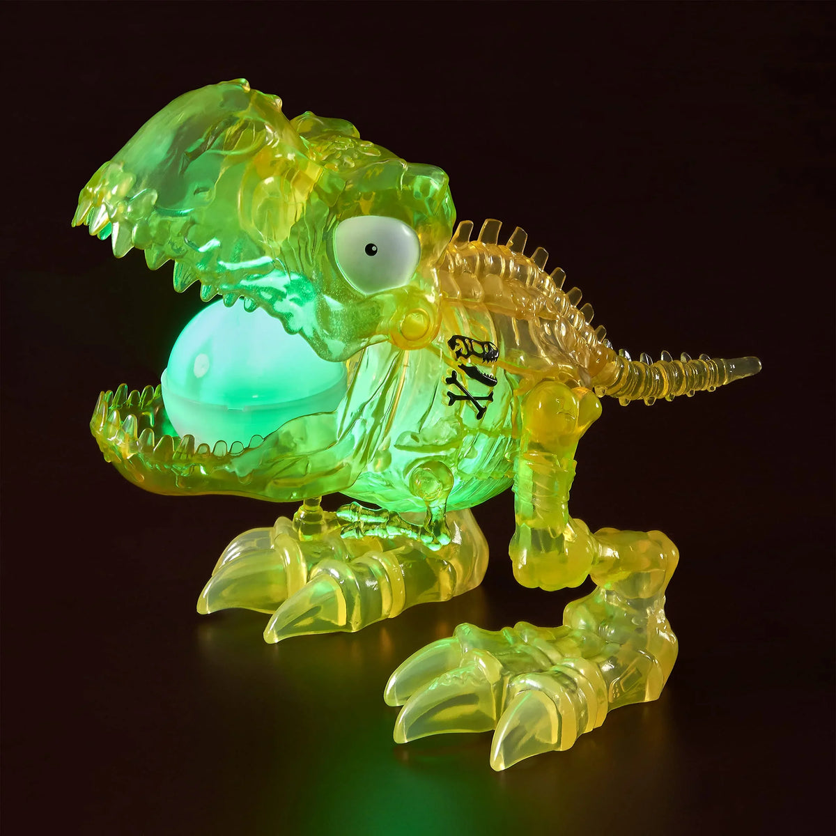 (T-Rex) Slime, and by and Toys, Eggs Skull Dino Age Prehistoric ZURU Toy, 5+ Figurines, More 30 Island Discovery Over Giant Mini Dinosaur Smashers Sand Surprises, with