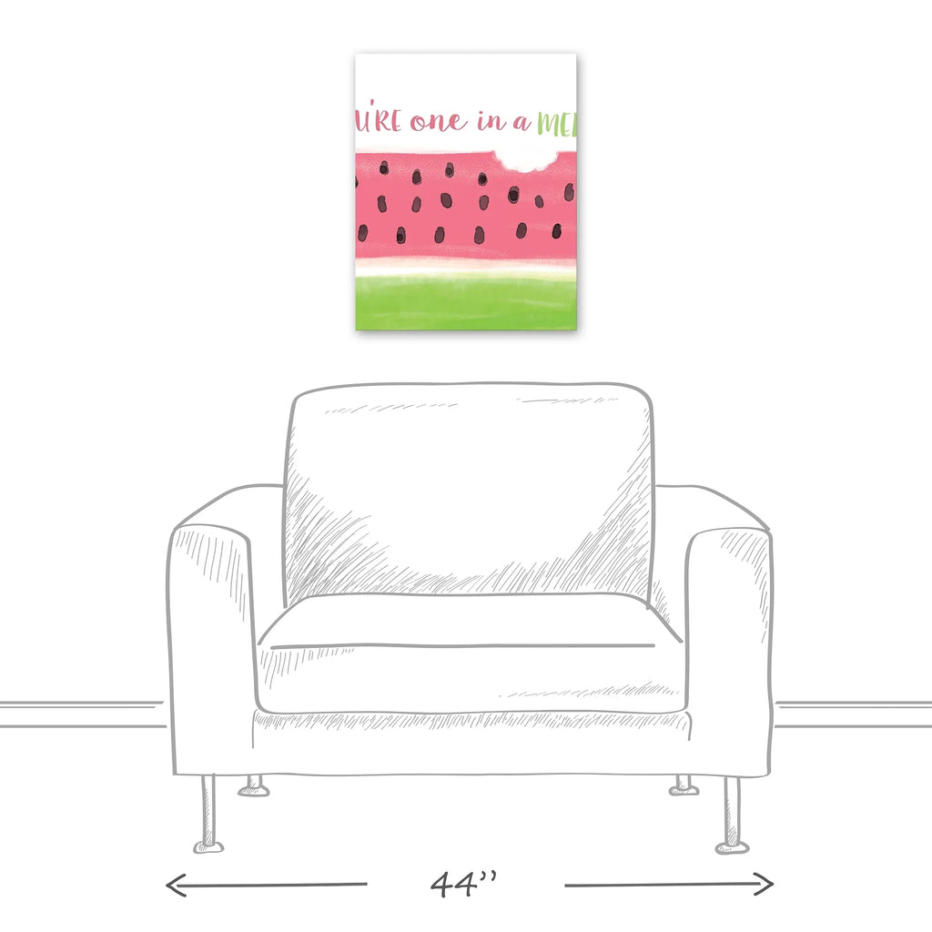 One Products Art Melon A 16x20 Canvas in Creative Wall