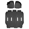 All Set Weather 3 Chrysler Black Mats 2017-21 Pacifica Rows Smartliner Floor for