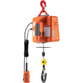 Hoist 25ft Remote 3-in-1 Crane Portable Electric BENTISM w/ Winch Control 1100lbs