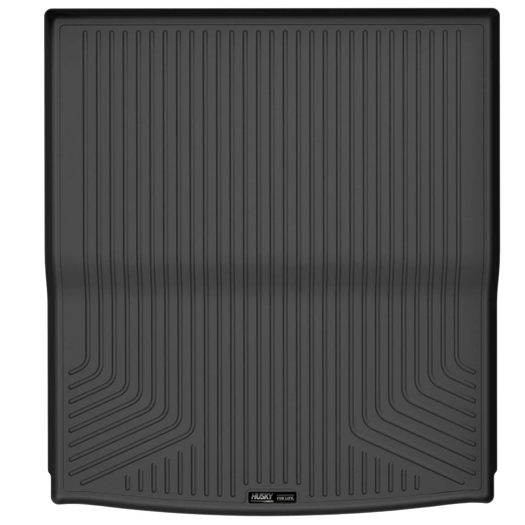 Yukon Cadillac Chevrolet by Husky RealTruck 2021-2023 Seat Escalade Behind 21 Compatible Liner with Weatherbeater Cargo Series Tahoe/GMC with select: 2nd Compatible Black