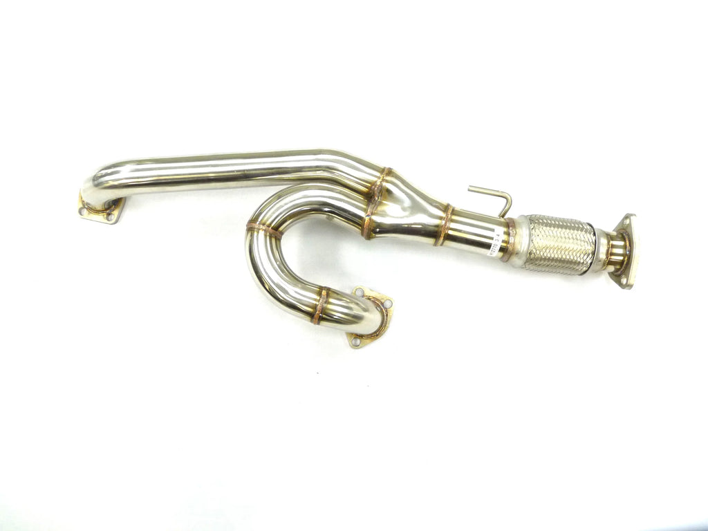 Acura Stainless thru Pipe FWD For TL 2009 2014 Flex OBX-RS By J35Z Fitment Steel J37 V6 Only