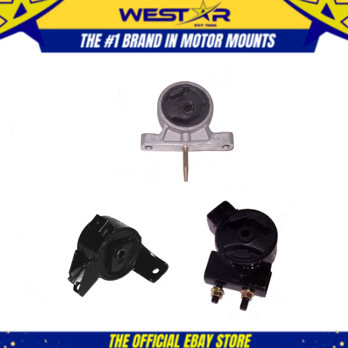 4PCS Mount Motor for Trans Type-S/Honda Civic Acura & RSX 2.0 02-06 Manual