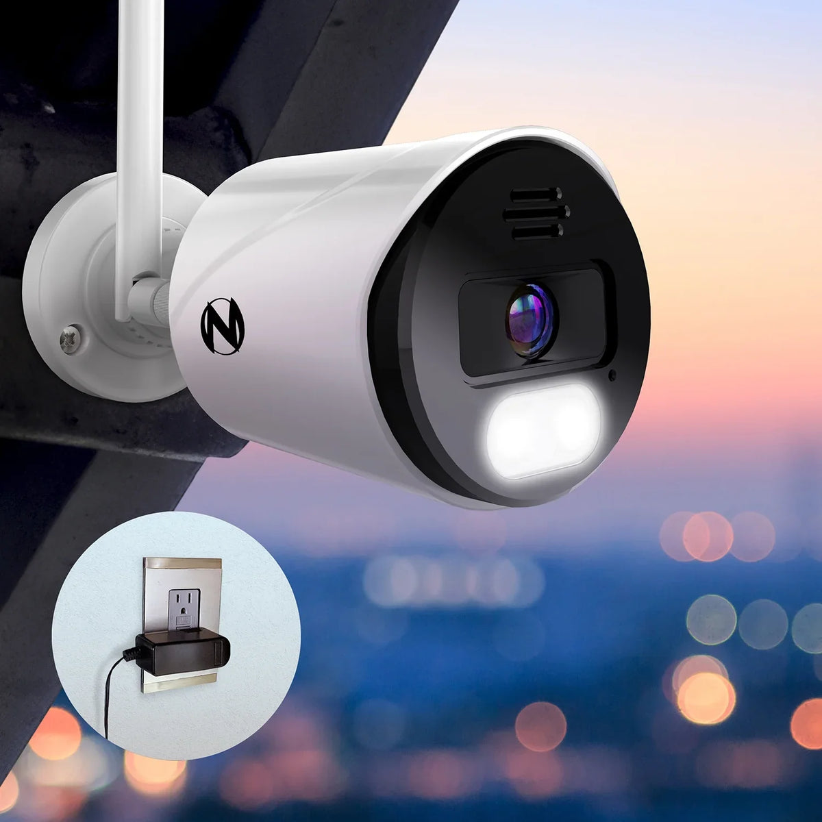 Owl 4K Wi-Fi Audio 2-Way IP HD Camera with Night