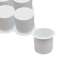 Game Insert Table Pocket Auto Truck Recessed Car Camper Sofa White Hound Bulk Holder Plastic RV Marine Pontoon Red Boat Motorhome for Universal Cup 100