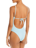 Bikinis Lorelai One-Piece Tie Swimsuit Womens Back Frankies Underwire